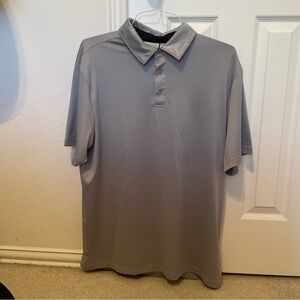 Men's Performance Polo in Light Gray